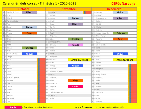 Calendrir dels corses Trim1 2020 2021